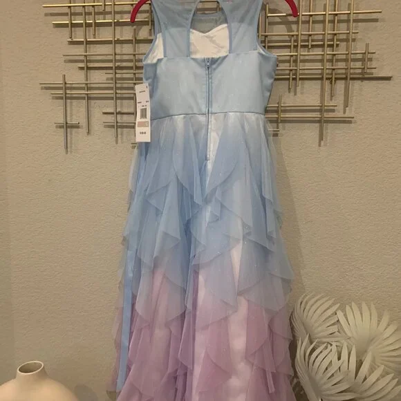 Gorgeous NWT Rare Editions ombre dress Size 12 Girls - Picture 3 of 6